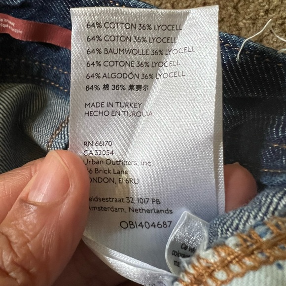 Anthropologie wide leg flare jeans - Picture 15 of 15